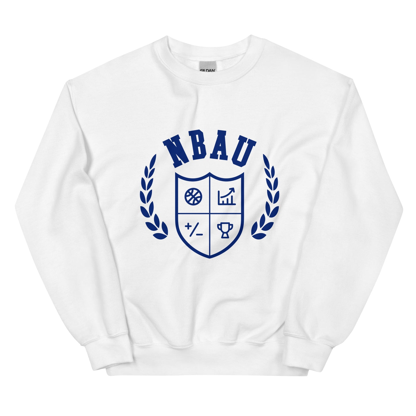 Crest Sweatshirt (White)